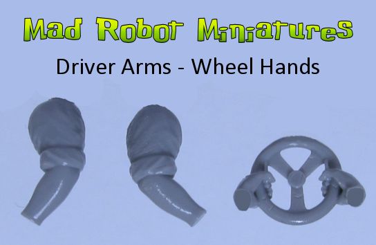 (image for) Driver Arms - Wheel Hands